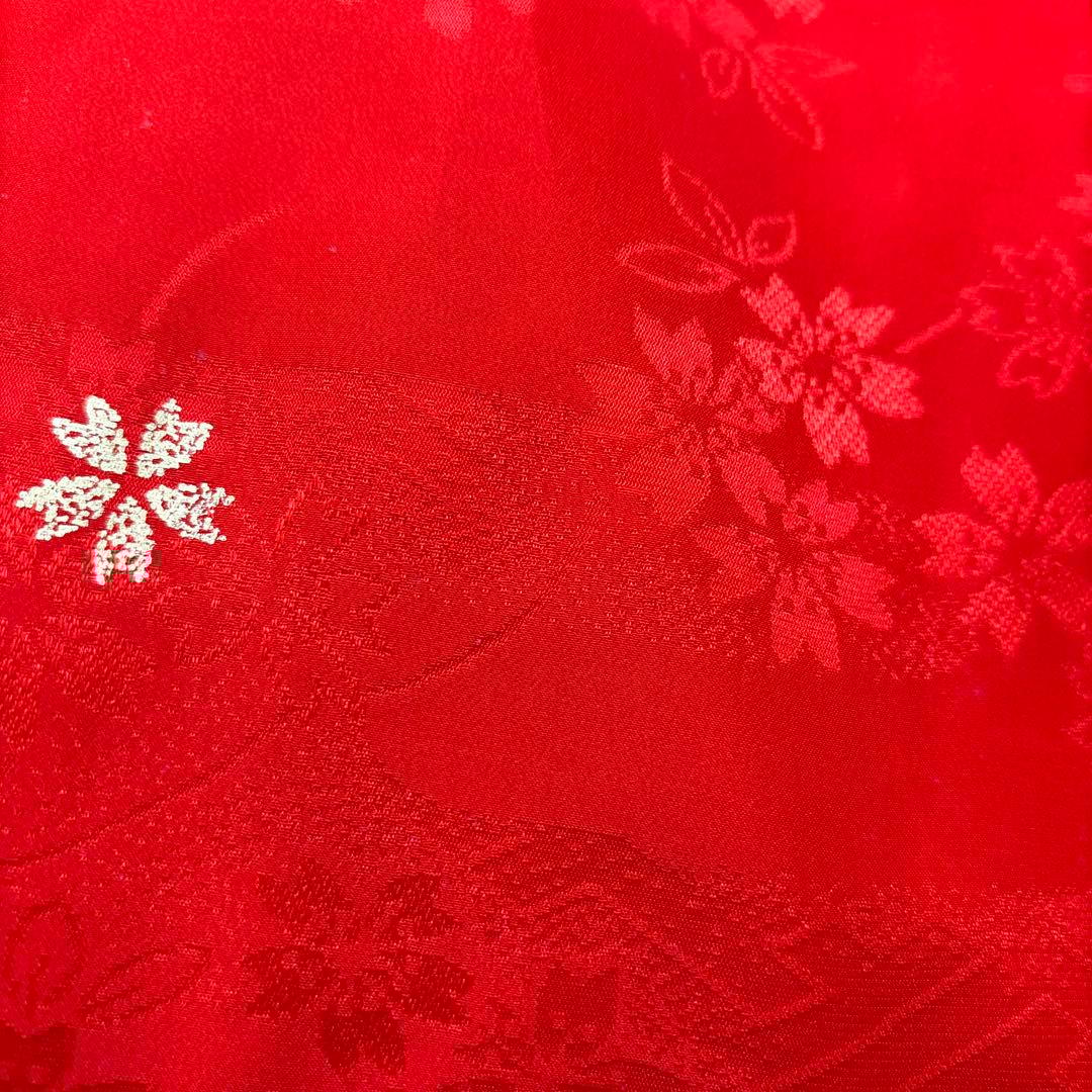 七五三　七歳正絹着物五点セット　美品