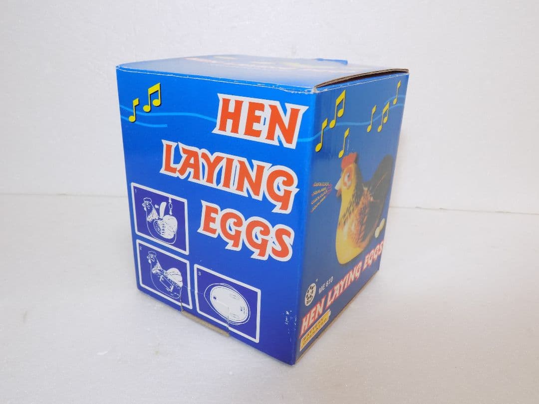 QSH 　ブリキ 電動 　【HEN LAYING EGGS 】　動作品
