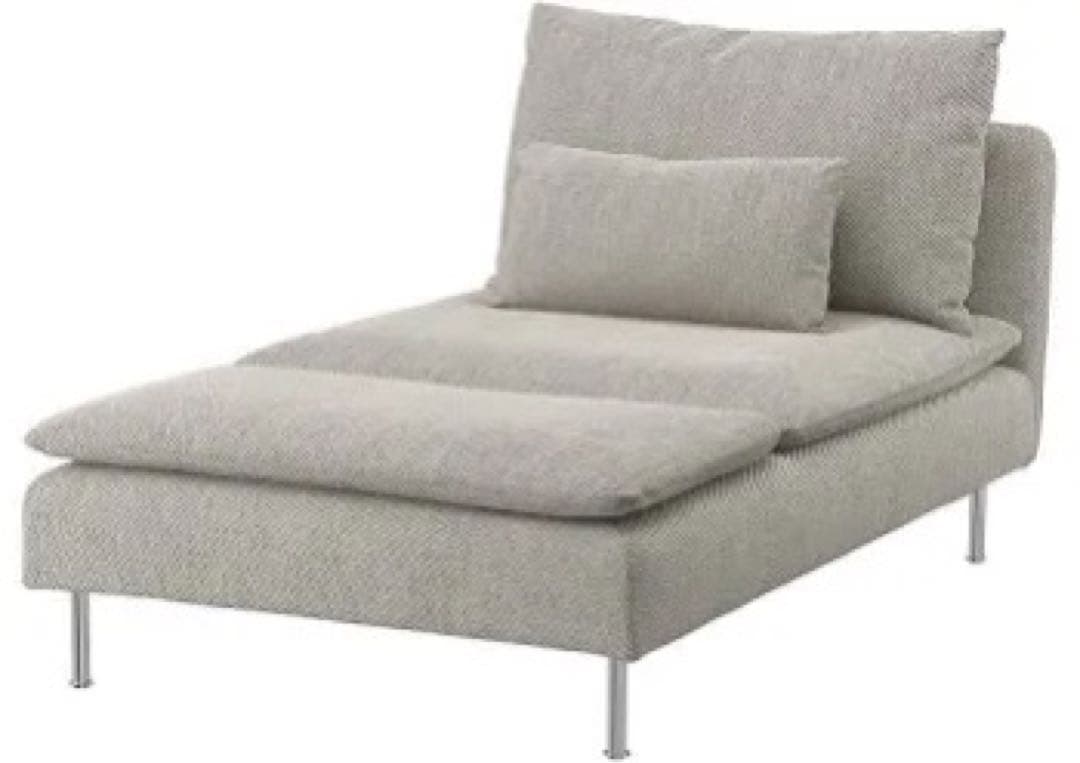 SÖDERHAMN ソーデルハムン　4人掛けソファ, 寝椅子付き