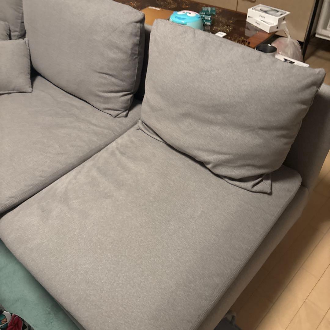 SÖDERHAMN ソーデルハムン　4人掛けソファ, 寝椅子付き