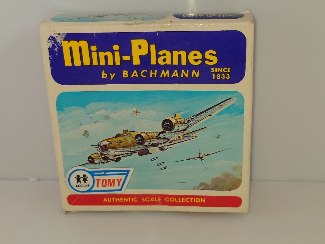 当時物 バックマン トミー ミニプレーン 航空機模型 B-17戦闘機