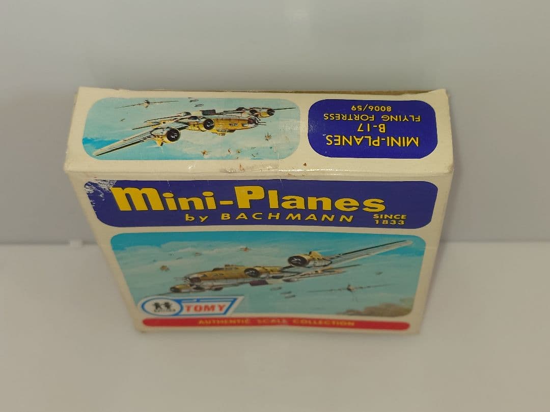 当時物 バックマン トミー ミニプレーン 航空機模型 B-17戦闘機
