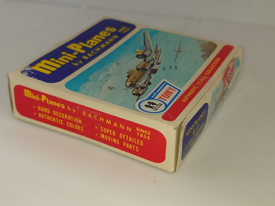 当時物 バックマン トミー ミニプレーン 航空機模型 B-17戦闘機