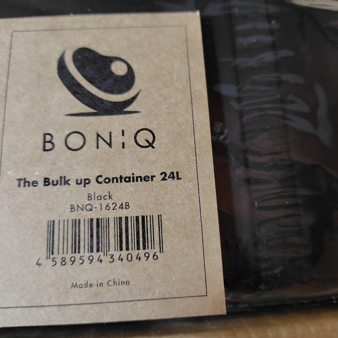 BONIQ バルクアップコンテナフルセット 低温調理コンテナ 24L ブラック