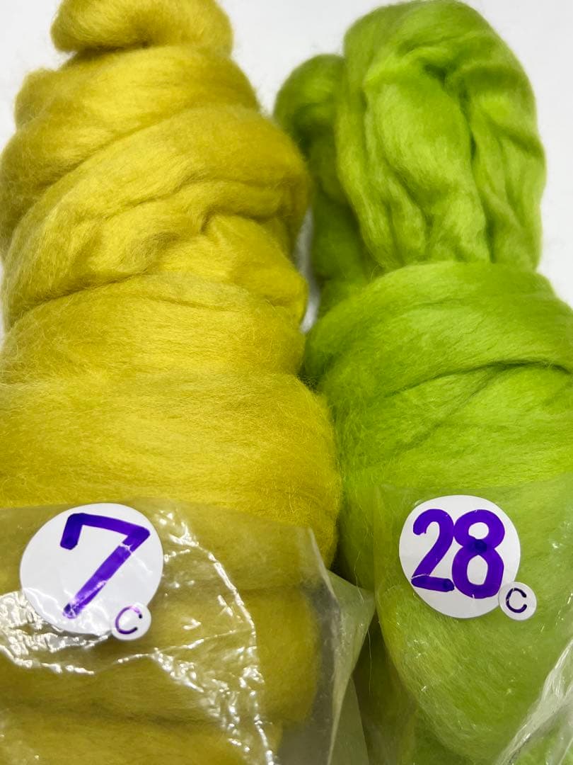【選べる羊毛 】60ｇ~￥990~【匿名配送】羊毛フェルト まとめ売り