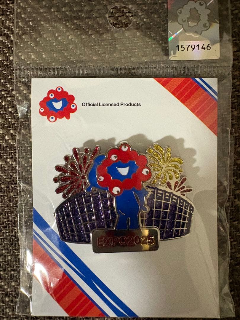 【レア　ピンバッジ　3点セット】大屋根リングピンバッジ　コミャクピンバッジ