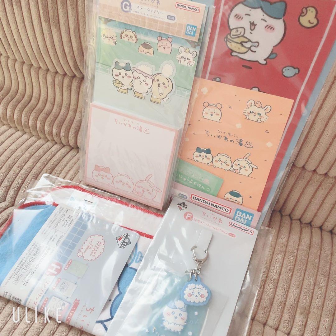 新品未開封 一番くじ ちいかわ 〜なんかほっこり ちいかわの湯〜 フィギュアほか