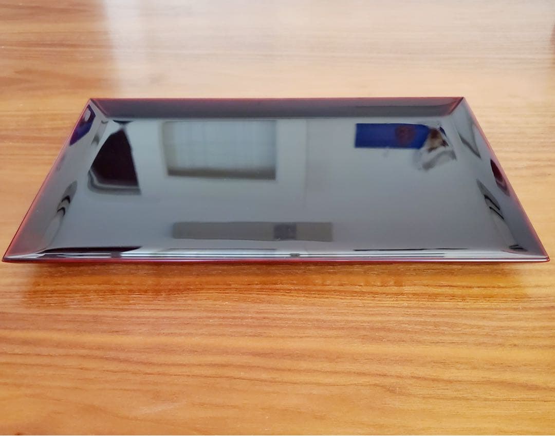 【新品未使用】点心盆　5客　溜塗　輪島塗　慶塚　トレー