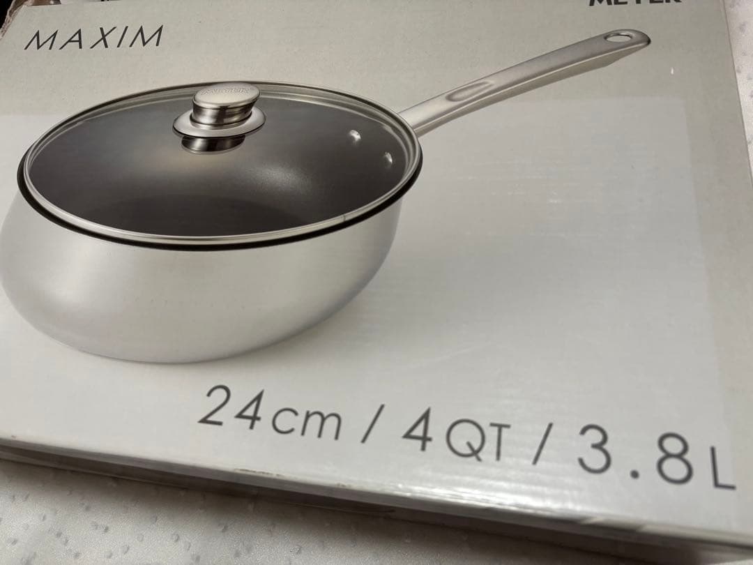 マイヤー☆マキシムSS / 蓋付ディープパン24cm / MXS-CP24F