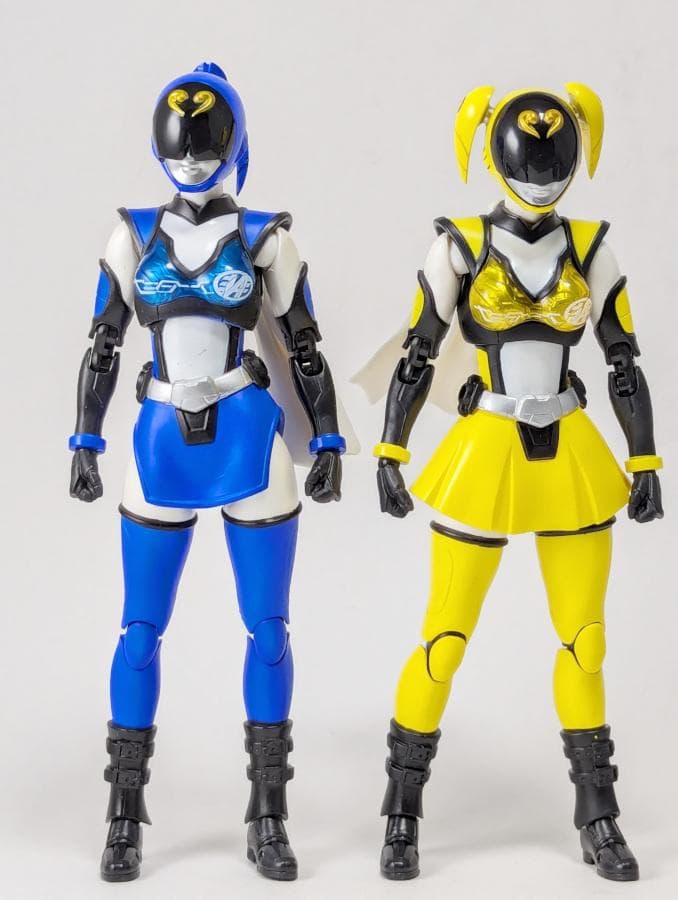 フィギュアーツ 非公認戦隊アキバレンジャー アキバブルー ＆ アキバイエロー