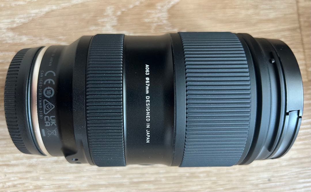 【ほぼ新品】タムロン 28-75mm F/2.8 ソニー E