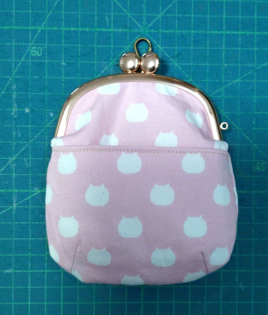 【猫Loveさま専用】ねこたまセット がま口ポーチ3個セット+がま口トートバッグ