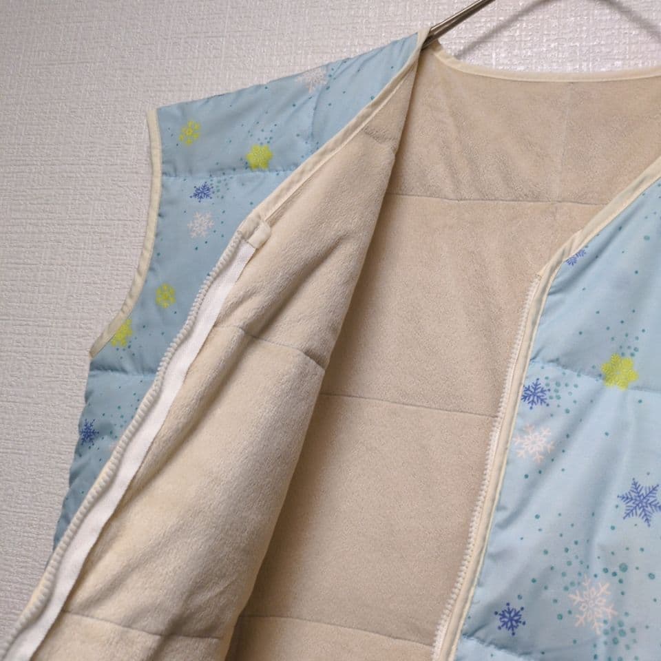 西川リビング　羽毛スリーパー　着る布団　車中泊　あったか寝具　冬