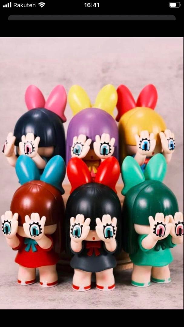 6種　GRAPE BRAIN Qにぎるちゃん 台湾限定 フィギュア 手目少女　r