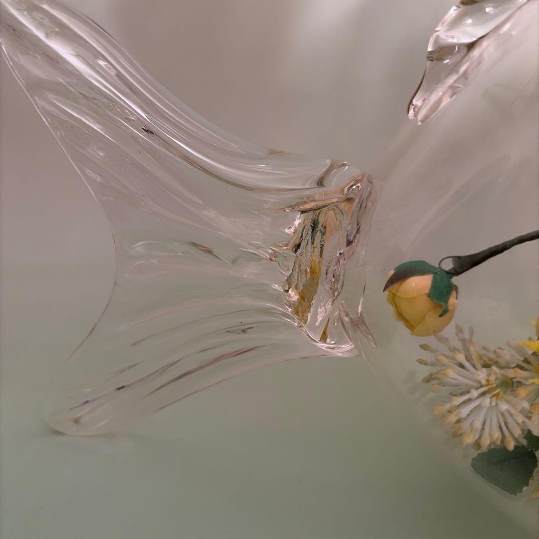 魚のガラス型花瓶金魚水族館