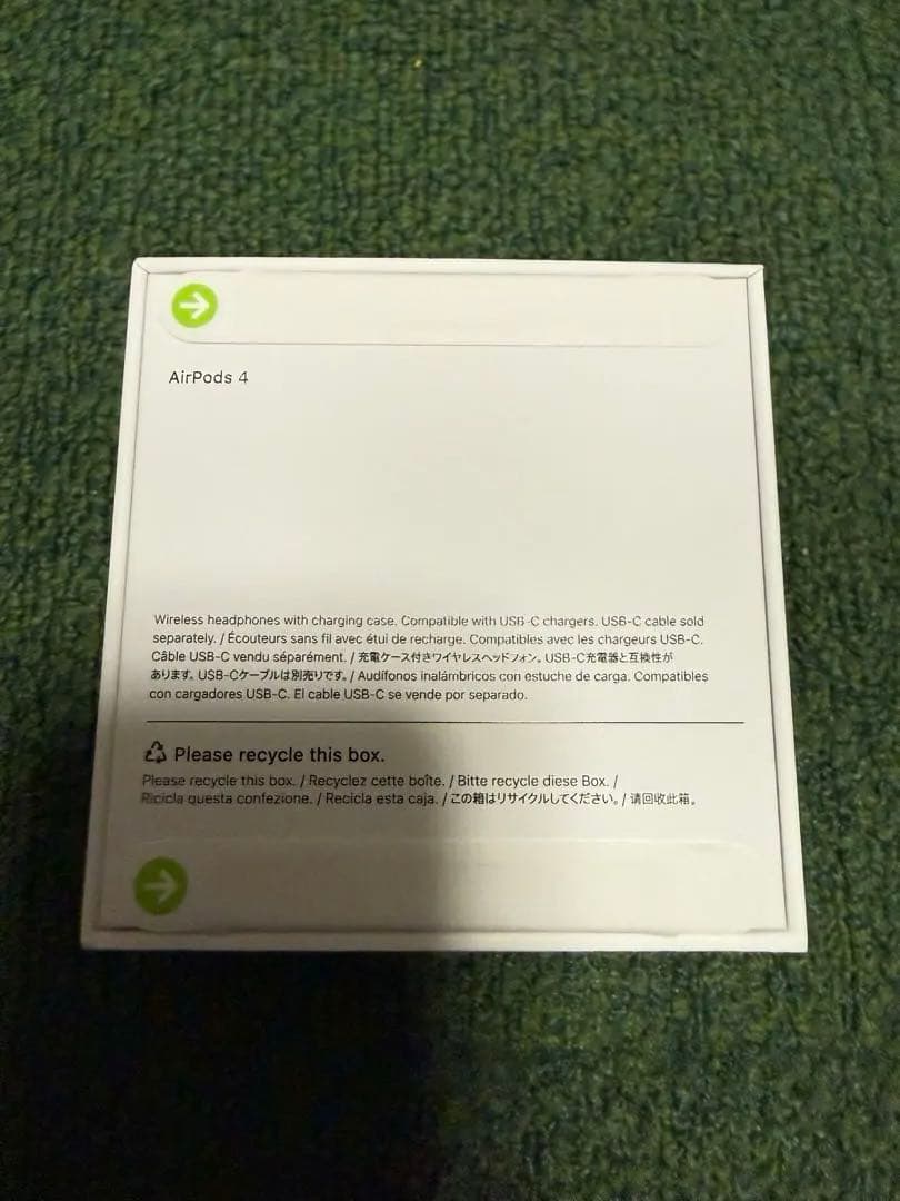 【新品未開封】Apple AirPods 4 (最新モデル) 国内正規品