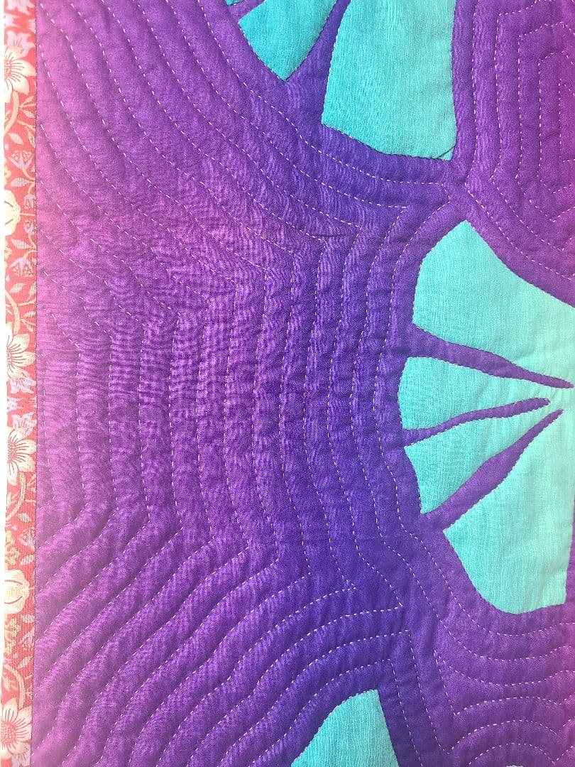 #ハワイアンキルトタペストリー#ハンドメイド#ハワイアン#キルト#グラデーション