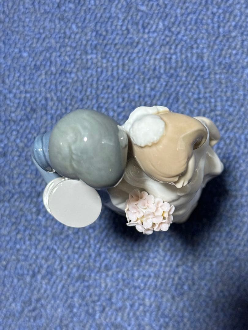 LLADRO リヤドロ ウェディング人形 陶器製『祝福の鐘の音』