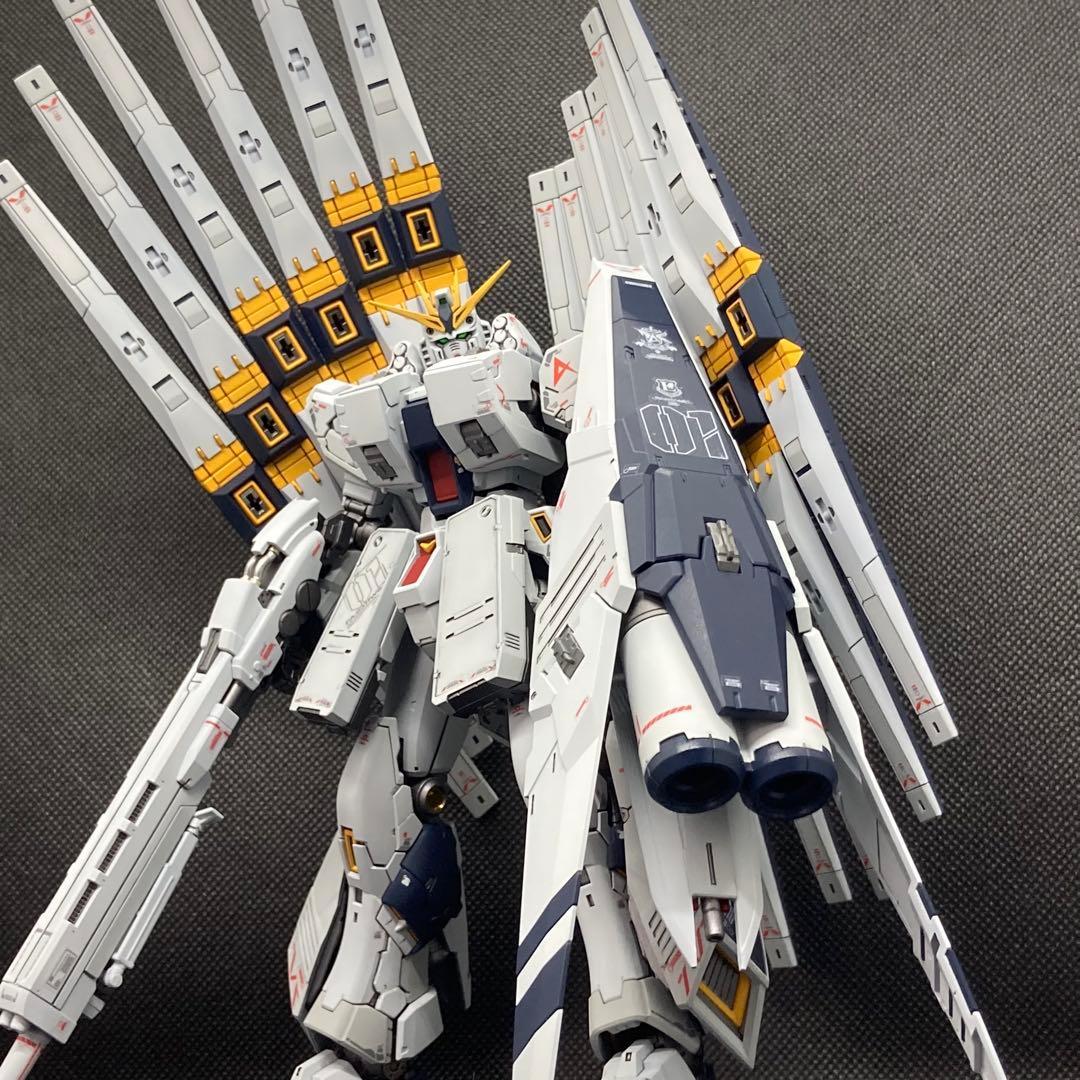 RG1/144 RX-93 νガンダムHWS&フィンファンネル全塗装完成品