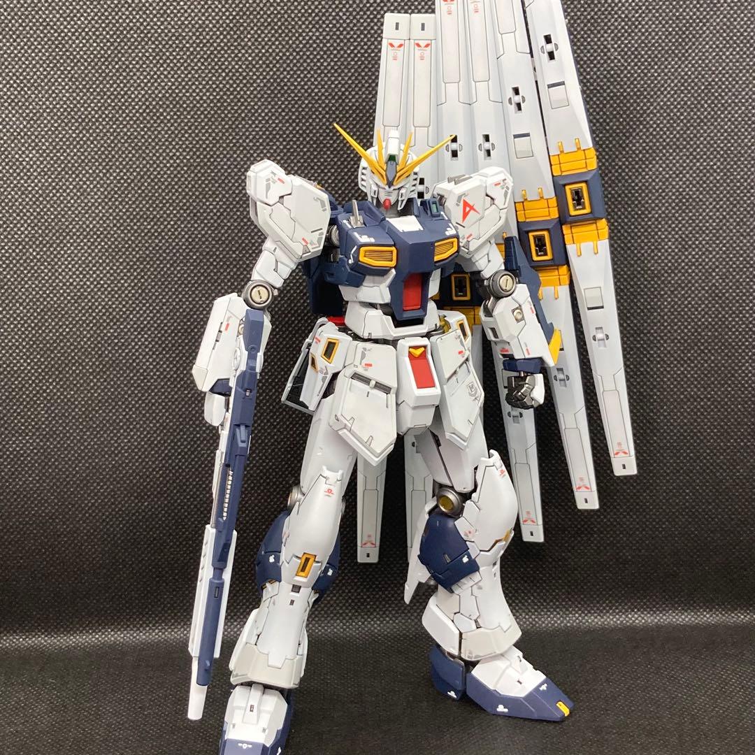 RG1/144 RX-93 νガンダムHWS&フィンファンネル全塗装完成品
