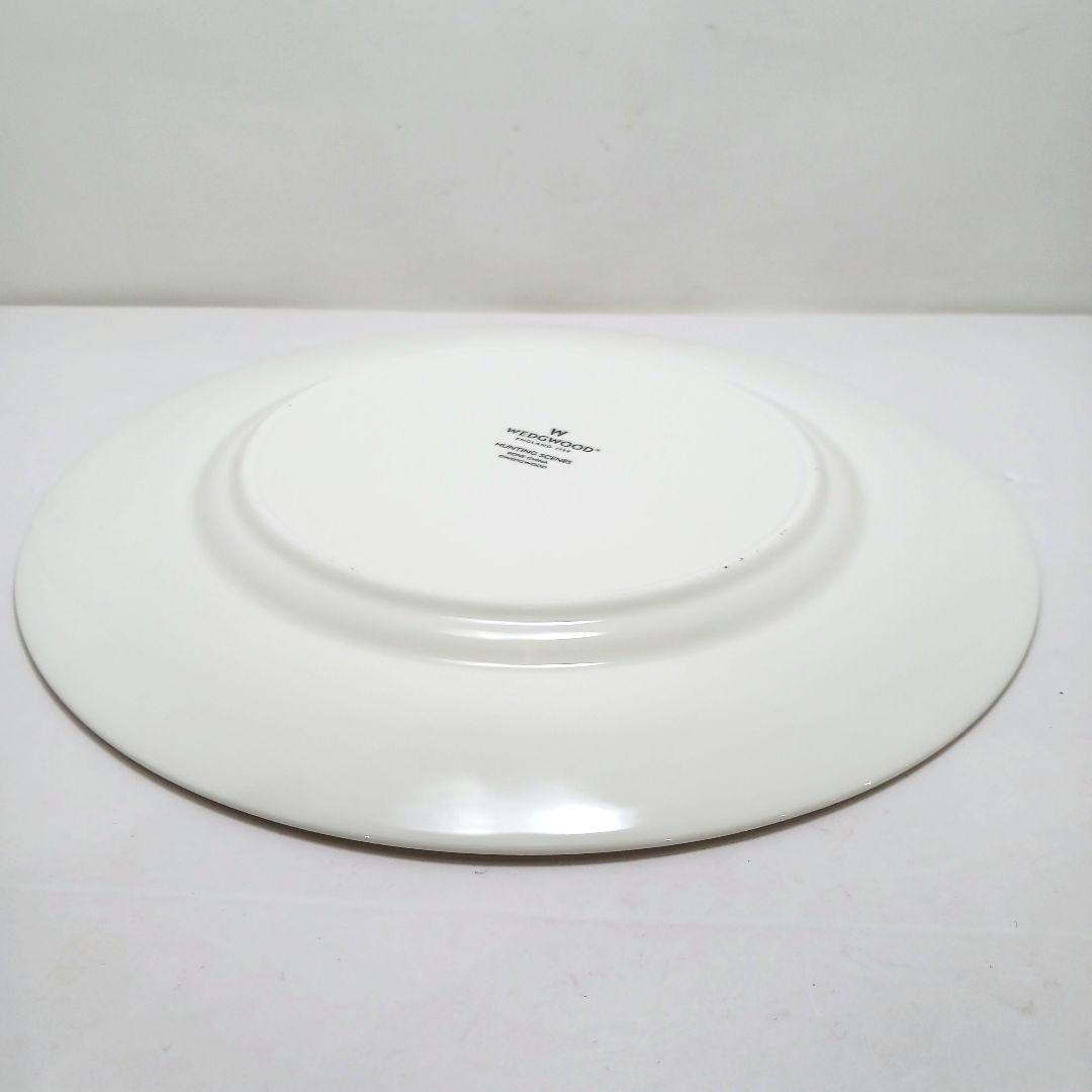 Y3333-4-2 ウェッジウッド ハンティングシーン プレート 直径27㎝