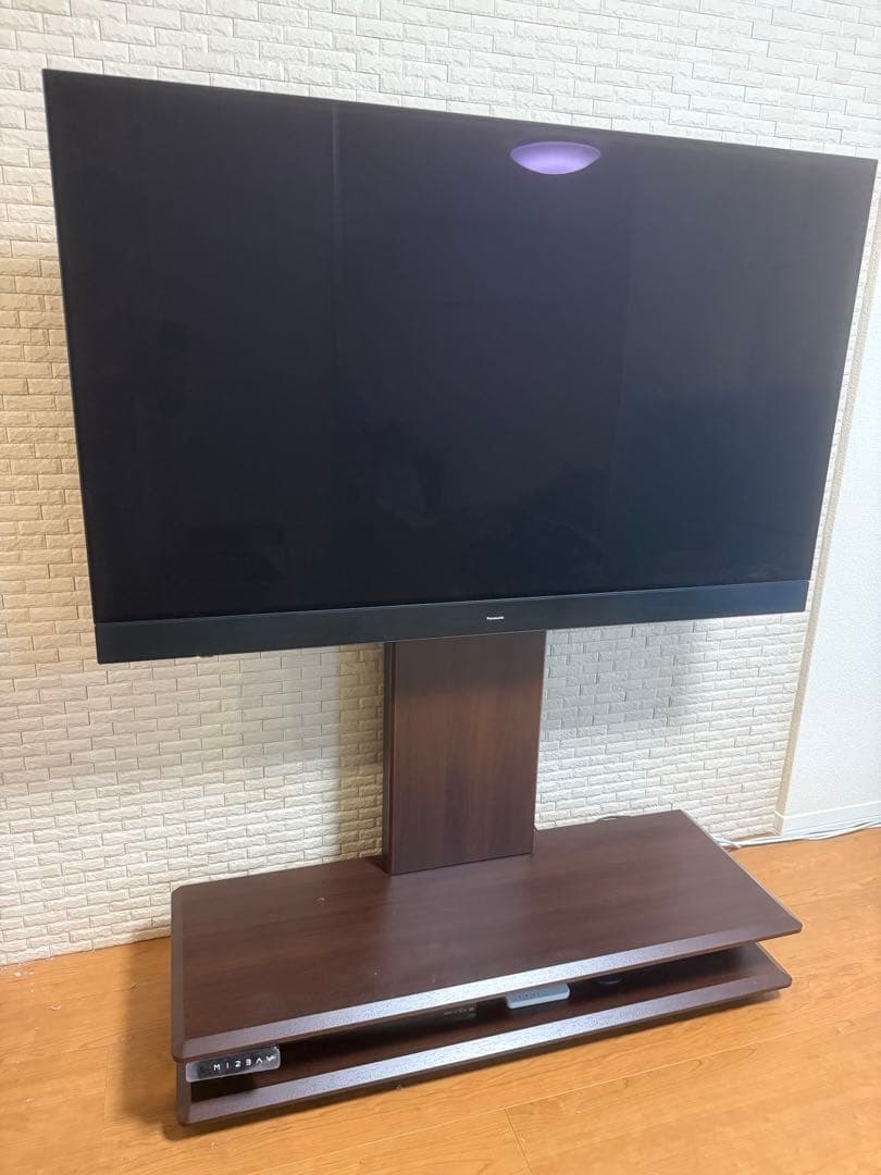 【配送対応可能】【美品】電動昇降TVスタンド イーライズ　YTS4065DK