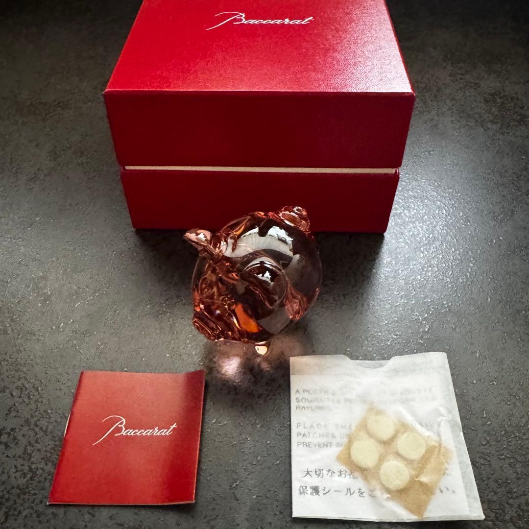Baccarat バカラ ミニマルズ 豚 オブジェ ピッグ 豚
