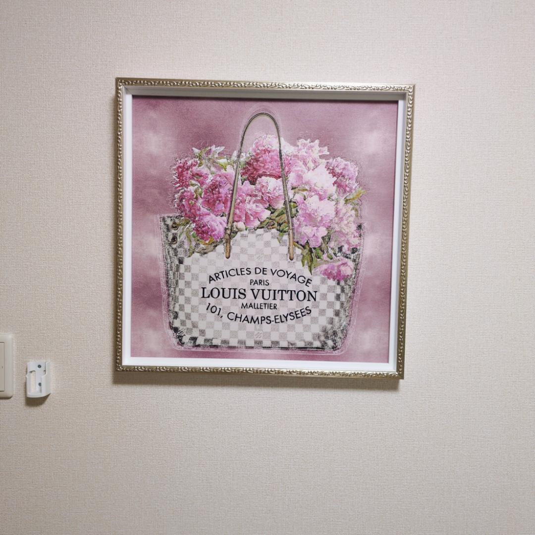 メルカリ市限定価格 アートパネル ルイヴィトン LOUIS VUITTON M
