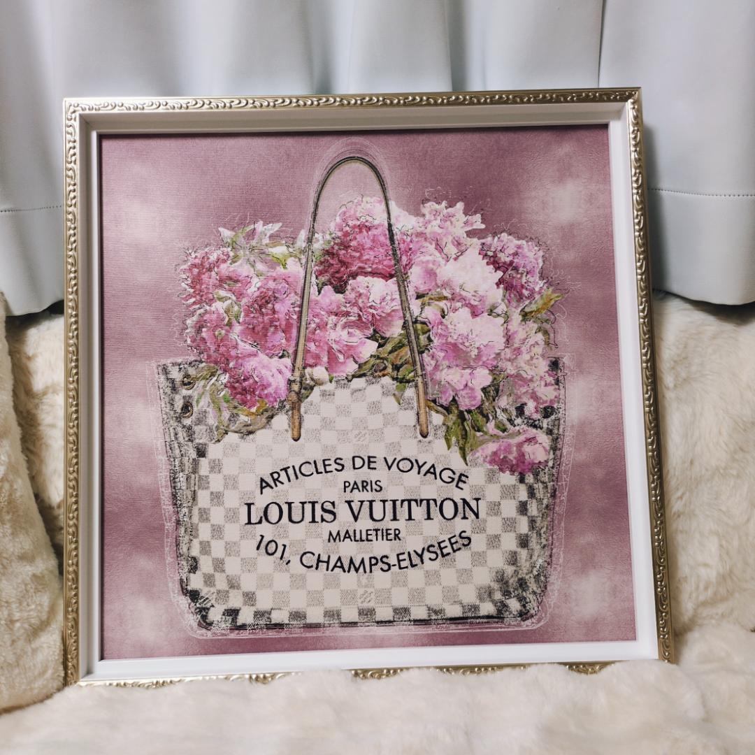 メルカリ市限定価格 アートパネル ルイヴィトン LOUIS VUITTON M