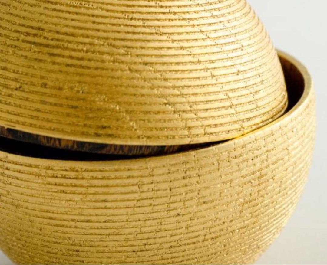 HAKUZA 千筋 まり型小物入小・ペア（永＆久）