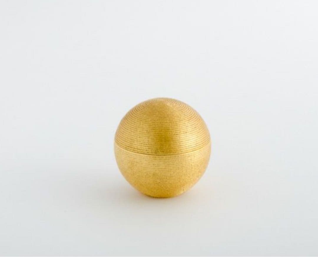 HAKUZA 千筋 まり型小物入小・ペア（永＆久）