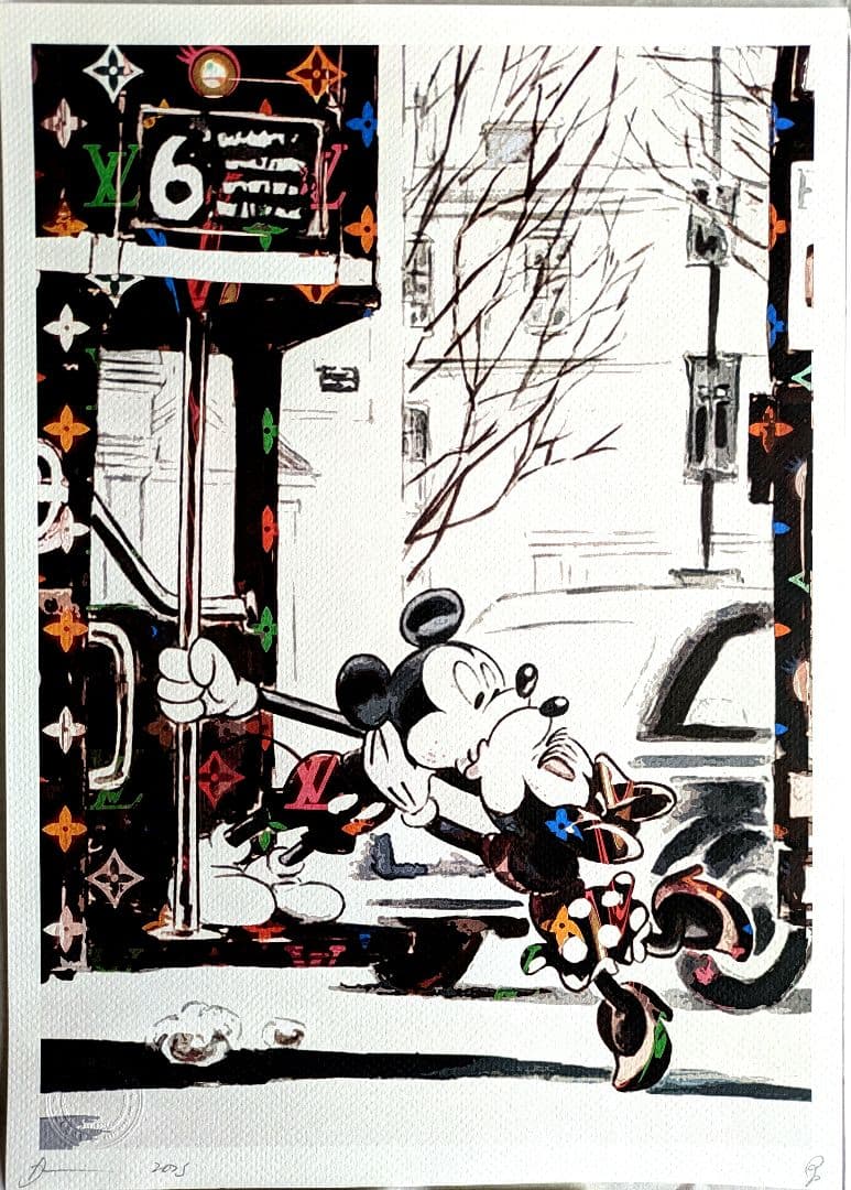 【DEATH NYC】Mickey＆Minnie【世界限定100枚】