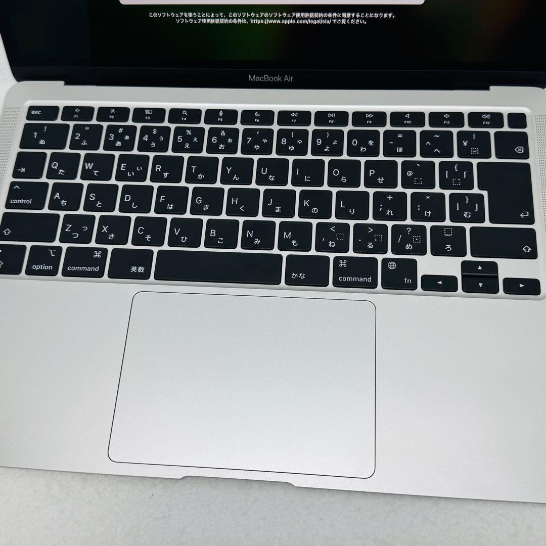 美品 Macbook Air M1 バッテリー100% シルバー