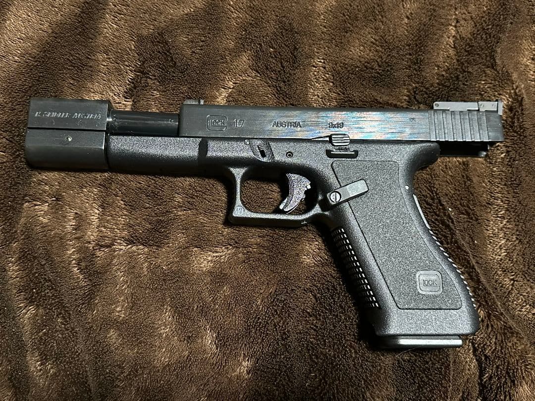 【希少・完動品】MGC GLOCK 17 サイドラー カスタム ガスガン 箱付