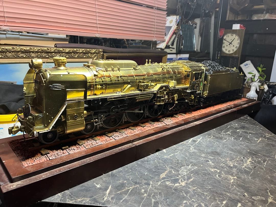 ディアゴスティーニ 、 ディアゴスティーニ c 62つばめ 蒸気機関車模型 真鍮