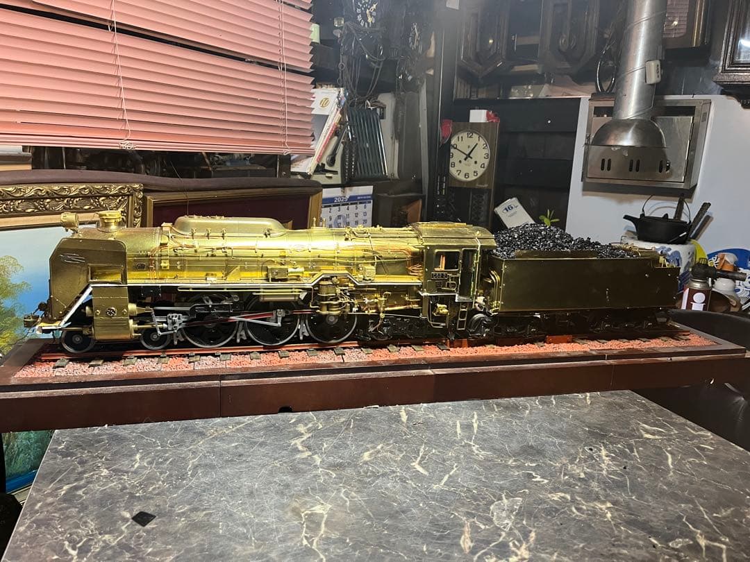 ディアゴスティーニ 、 ディアゴスティーニ c 62つばめ 蒸気機関車模型 真鍮