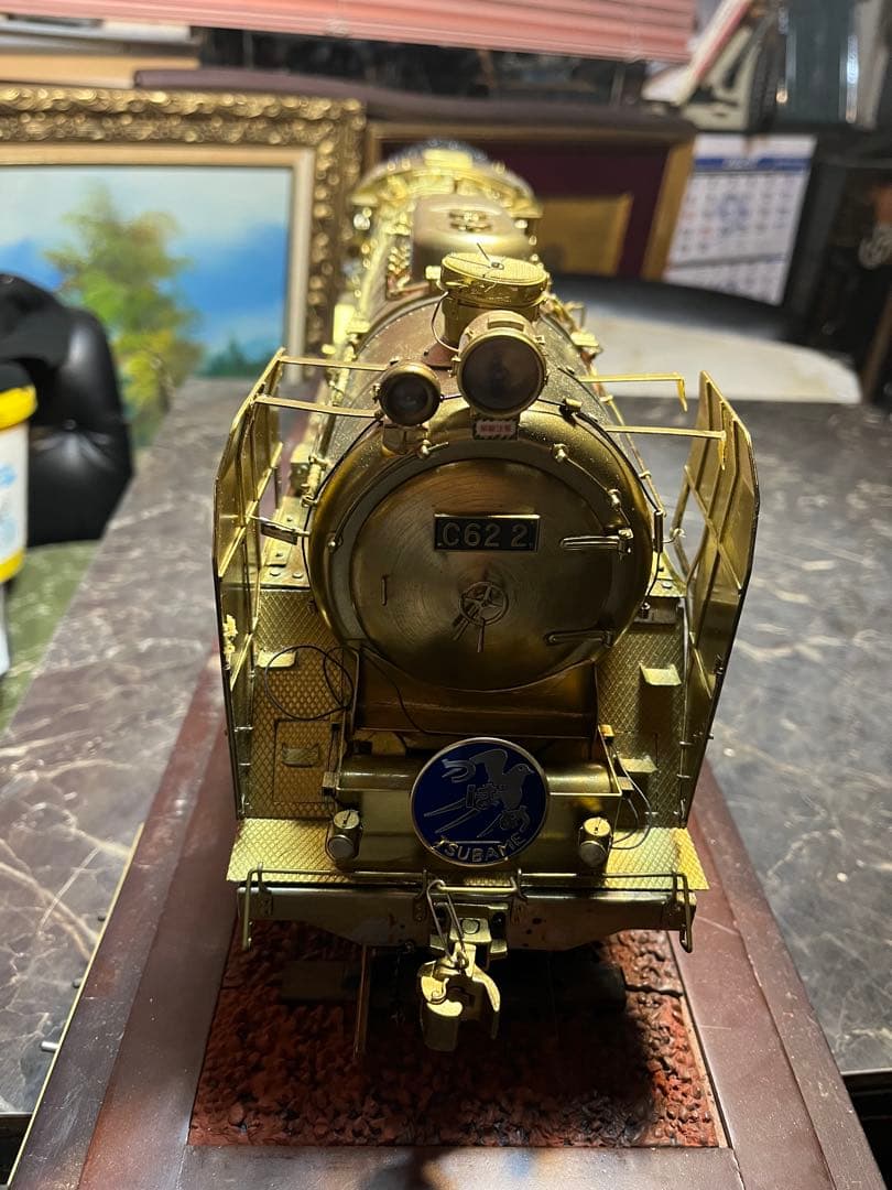 ディアゴスティーニ 、 ディアゴスティーニ c 62つばめ 蒸気機関車模型 真鍮