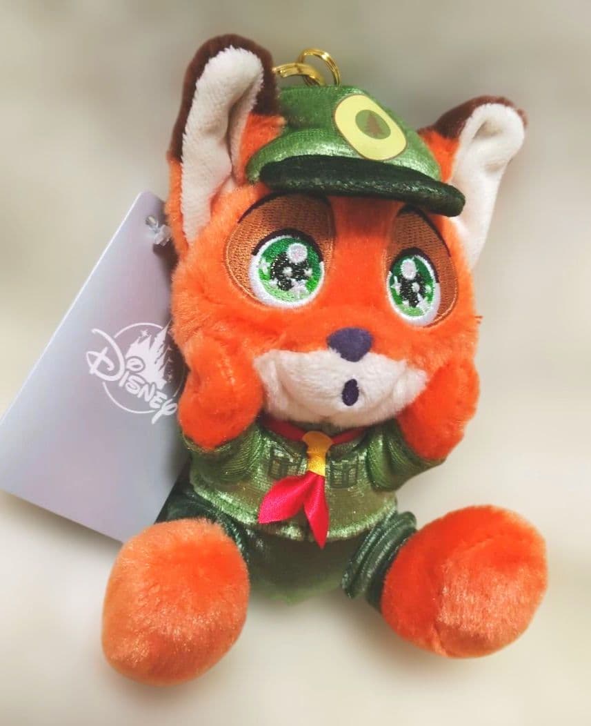 KIRAME ニック・ワイルド ディズニー　キラ目　ズートピア幼少期キーチェーン