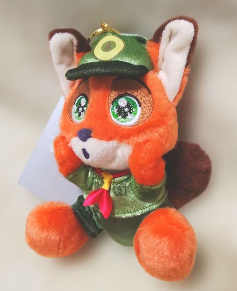 KIRAME ニック・ワイルド ディズニー　キラ目　ズートピア幼少期キーチェーン