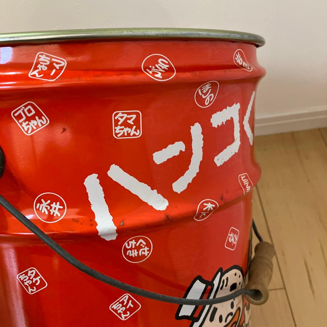 希少⭐︎昭和レトロ　お菓子缶　ペール缶　ハンコください‼︎