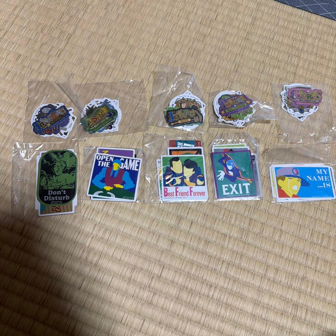 1番くじ　ジョジョの奇妙な冒険THE★JOJOWORLD ADF他セット