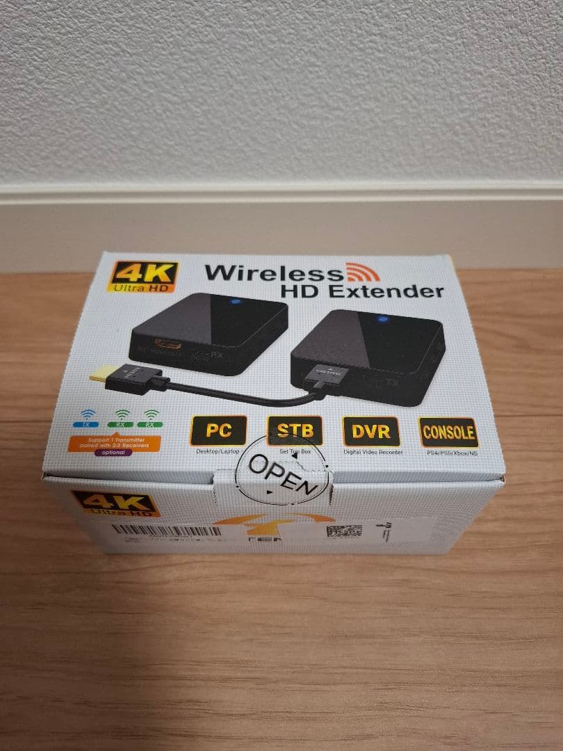 ワイヤレス HDMI送信機 受信機 hdmi 無線 4K @30Hz