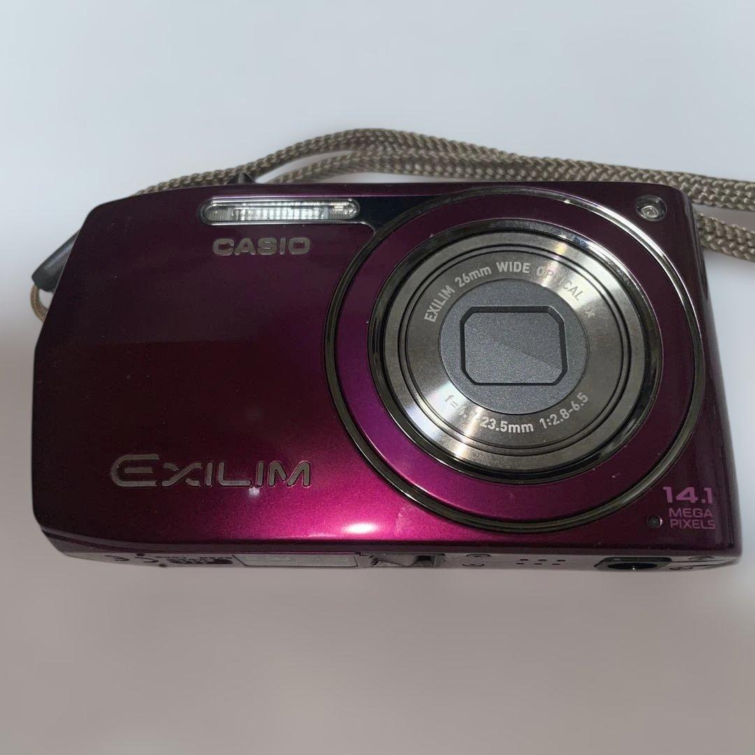 CASIO EXILIM EX-Z2300 パープルバッテリーと充電器付き