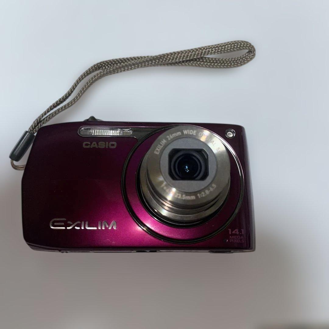 CASIO EXILIM EX-Z2300 パープルバッテリーと充電器付き