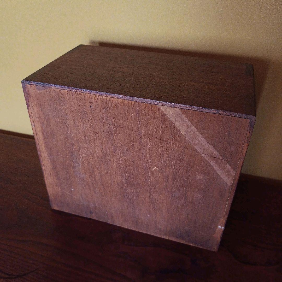 【ヴィンテージ】小さな 木製 キャビネット 本棚 ラック 棚 昭和レトロ