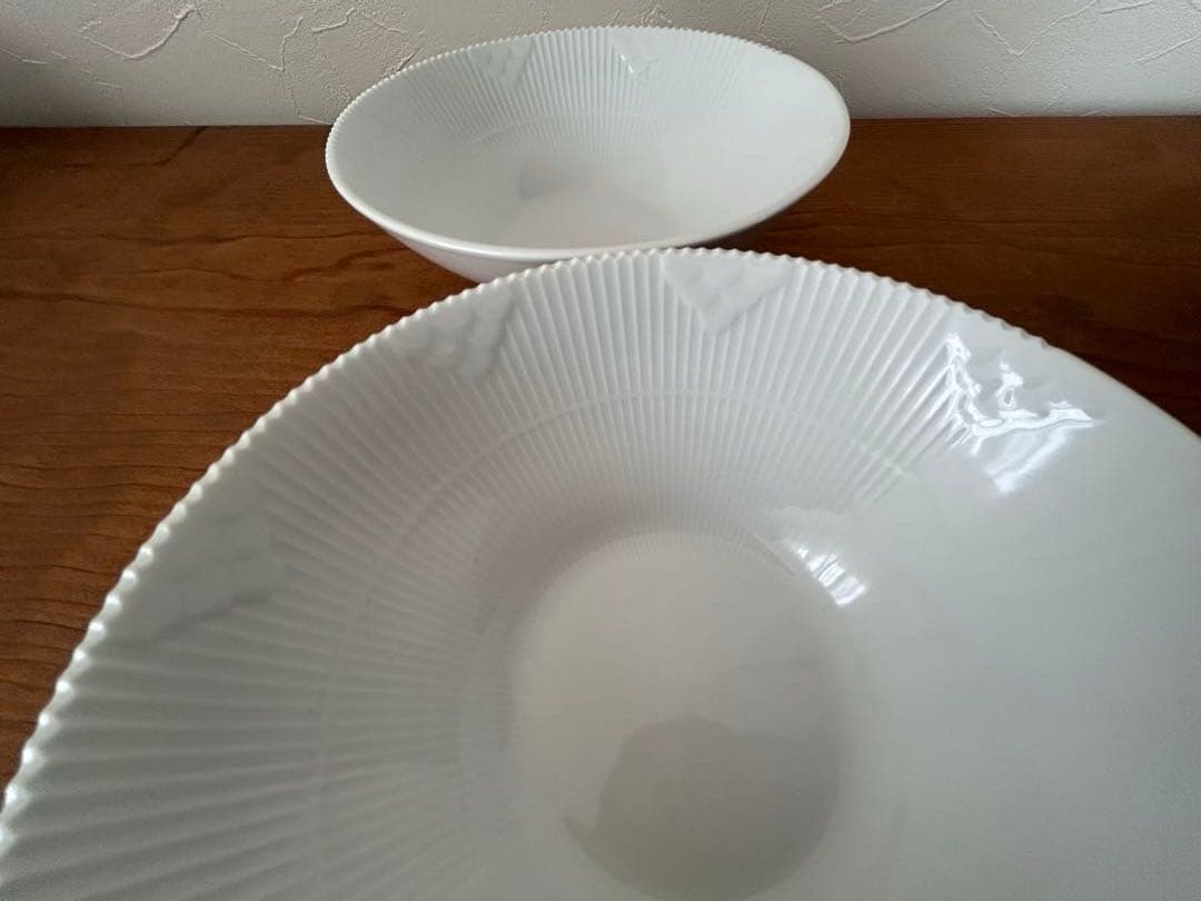 ホワイトエレメンツ　ボウル　2個