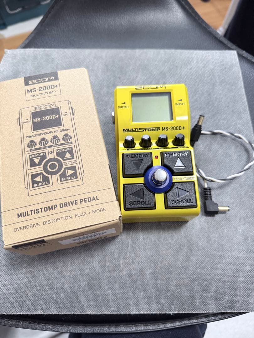 ギター ZOOM MULTISTOMP MS-200D+