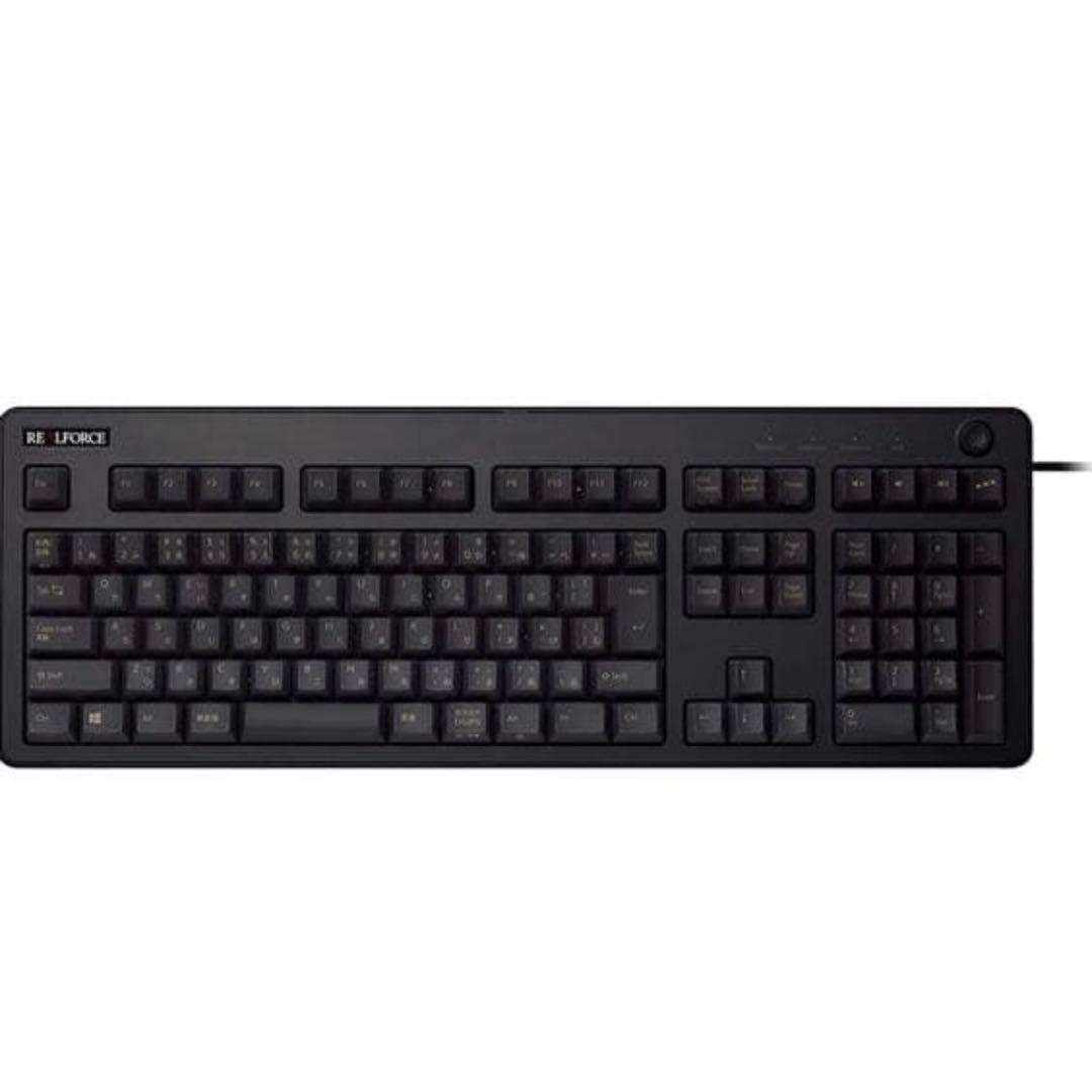 東プレ REALFORCE USB ブラック 日本語配列 テンキー