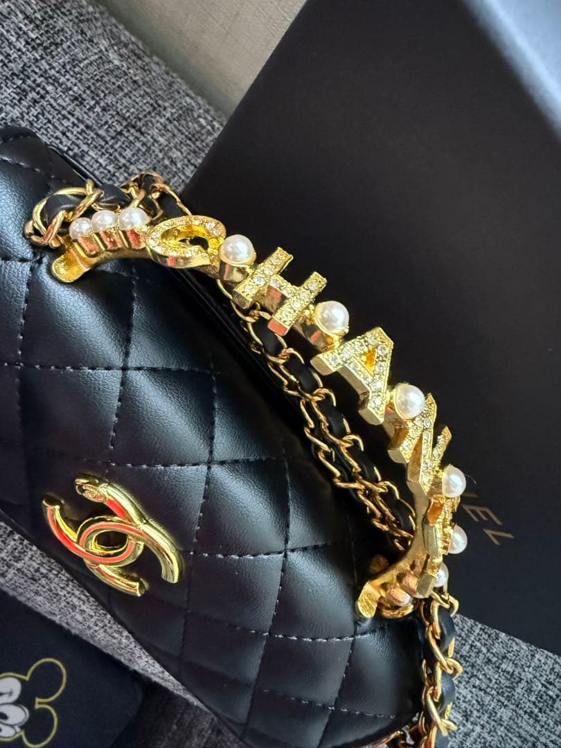 CHANEL キルティングバッグ 黒