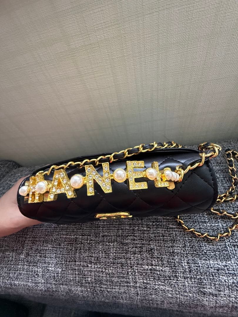 CHANEL キルティングバッグ 黒